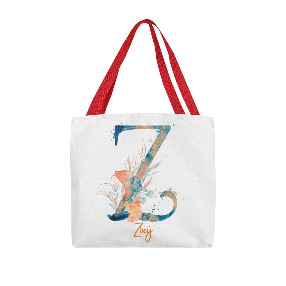 PERSONALIZABLE TOTE BAG | MONOGRAM - Z | PERFECT GIFT for BFF, MOTHER-in-LAW, MOM