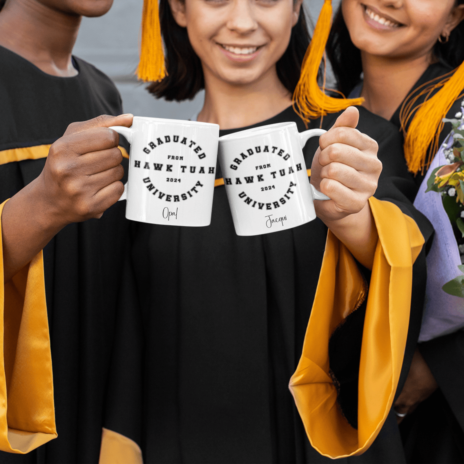 HAWK TUAH GRADUATE 2024 | 15oz MUG | PERSONALIZABLE