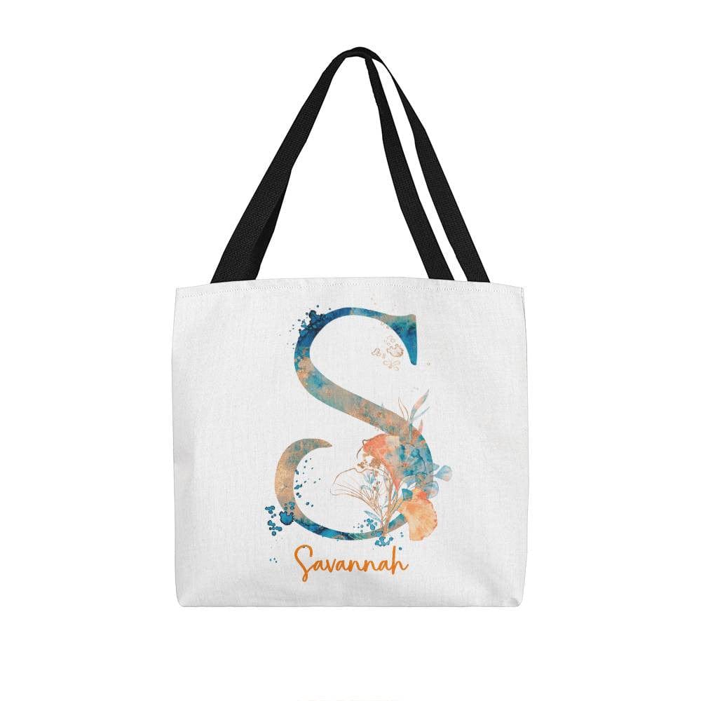 PERSONALIZABLE TOTE BAG | MONOGRAM - S | PERFECT GIFT for SISTER, STEP-SISTER, SISTER-in-LAW