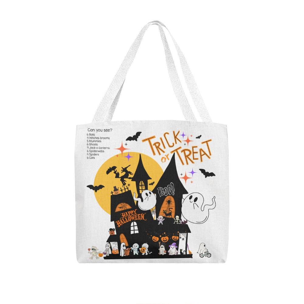 HALLOWEEN ACTIVITY - LOOT BAG | ADD-A-NAME | TRICK or TREAT | 3 SIZES