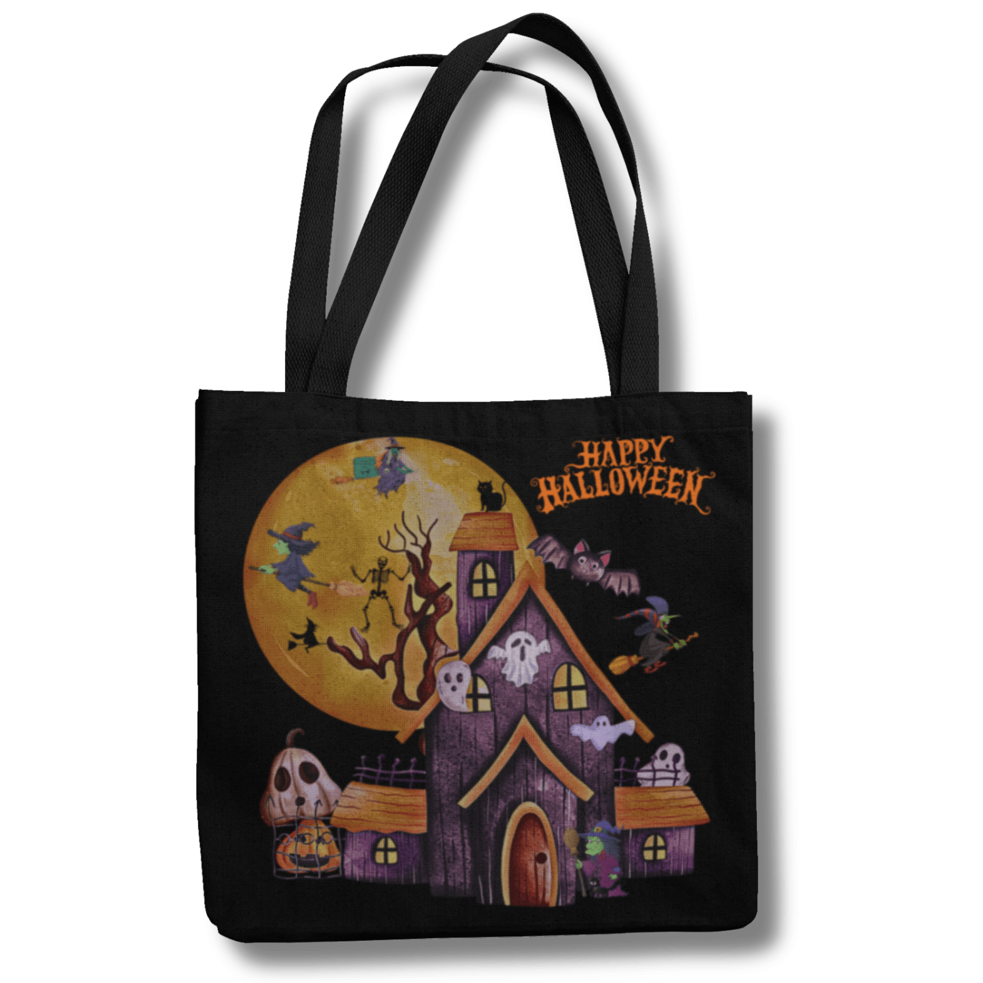 HALLOWEEN LOOT BAG | ADD-A-NAME | TRICK or TREAT | 3 SIZES