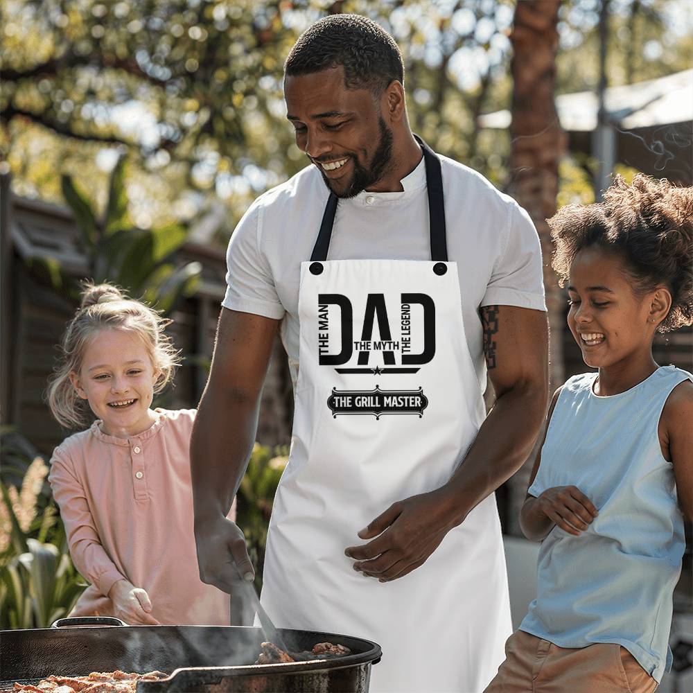 The BEST GIFT for the BEST DAD | Perfect for Father's Day, His Birthday, 4th of July | BBQ Apron