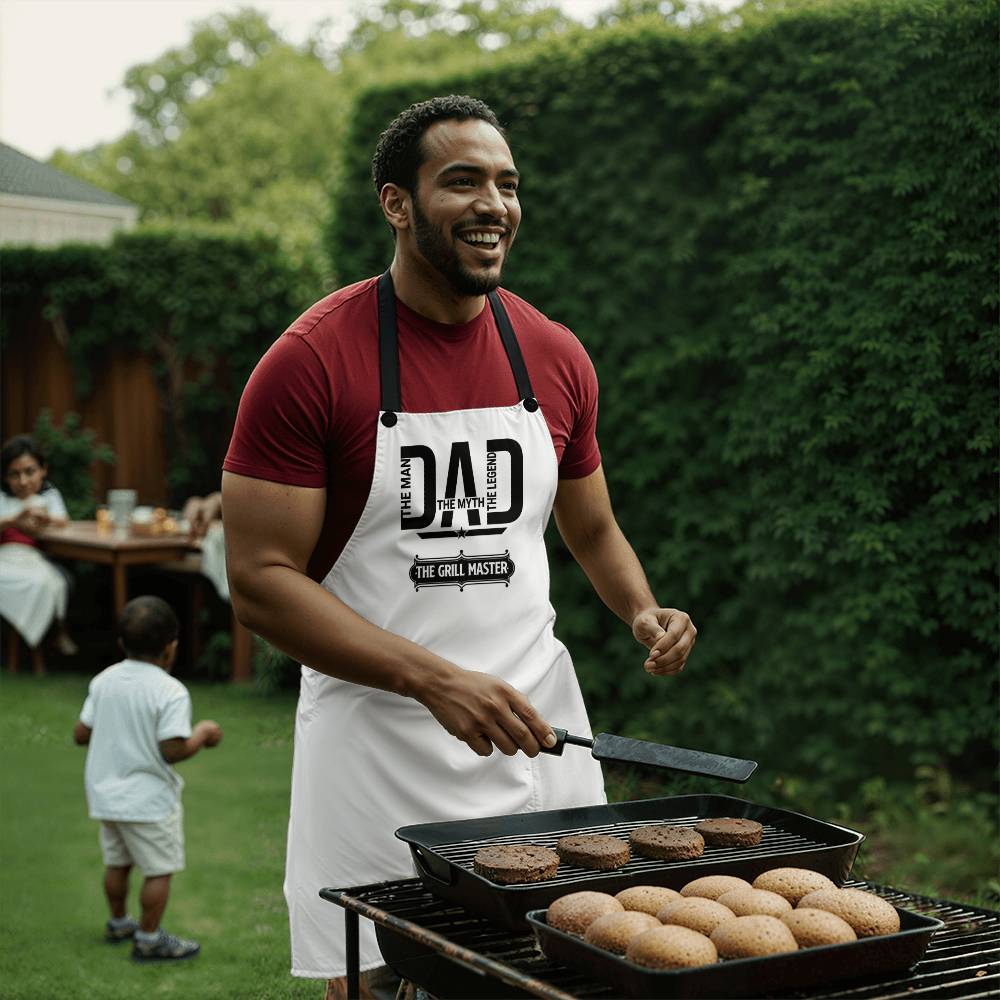 The BEST GIFT for the BEST DAD | Perfect for Father's Day, His Birthday, 4th of July | BBQ Apron