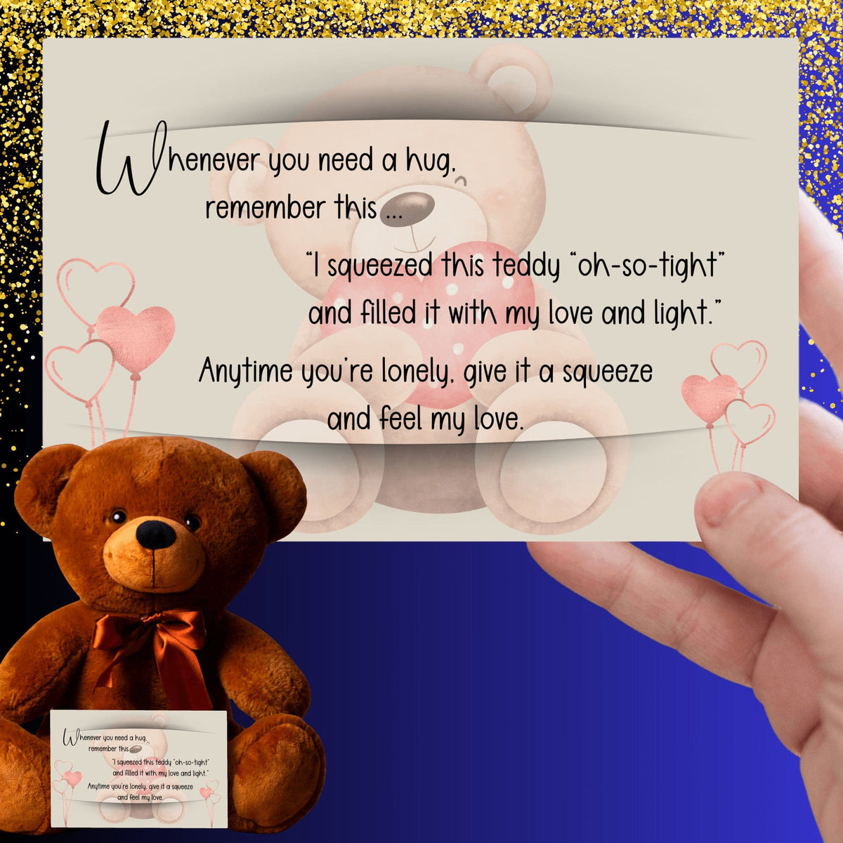 WHENEVER YOU NEED A HUG - Loving and Heartfelt Message for Daughter or Granddaughter.